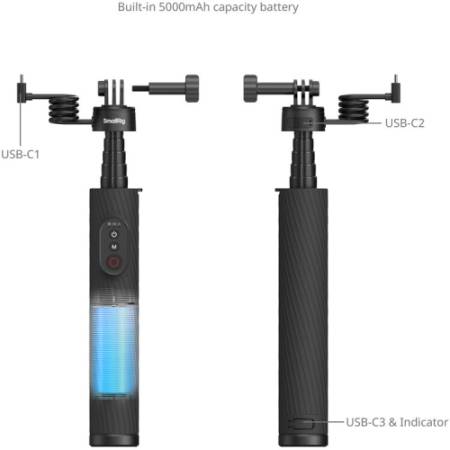 SmallRig 5463 - uniwersalny uchwyt z powerbankiem